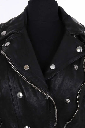 Veste Burberry Noir en Cuir