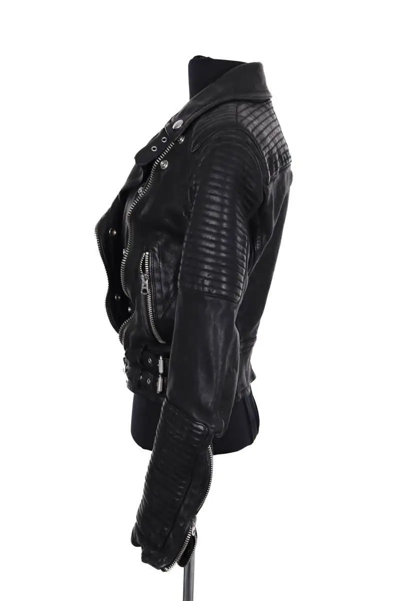 Veste Burberry Noir en Cuir