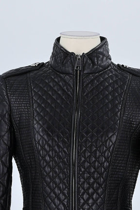 Veste Burberry Noir en Cuir