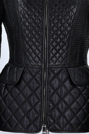 Veste Burberry Noir en Cuir