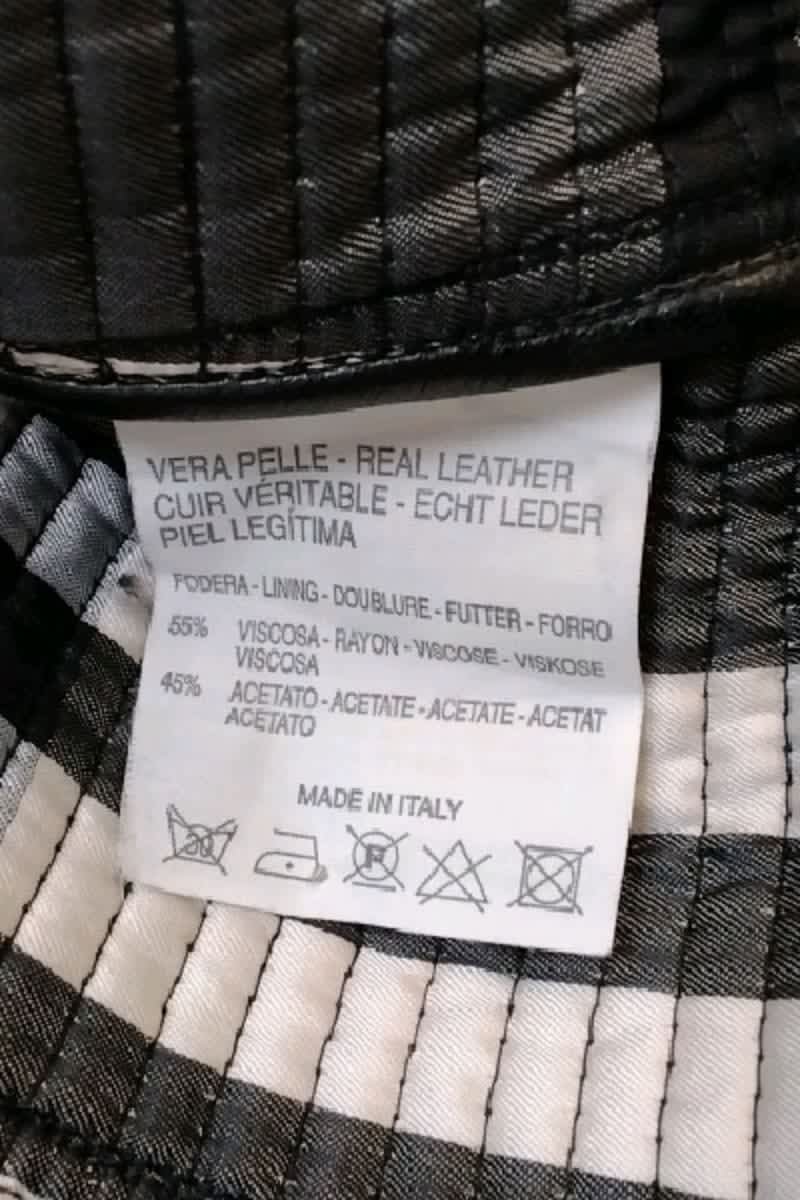 Veste Burberry Noir en Cuir