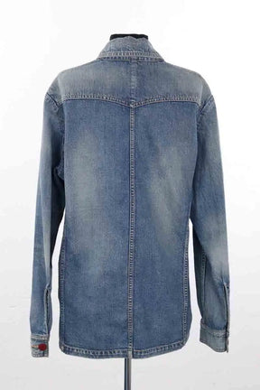 Veste Celine Bleu en Coton
