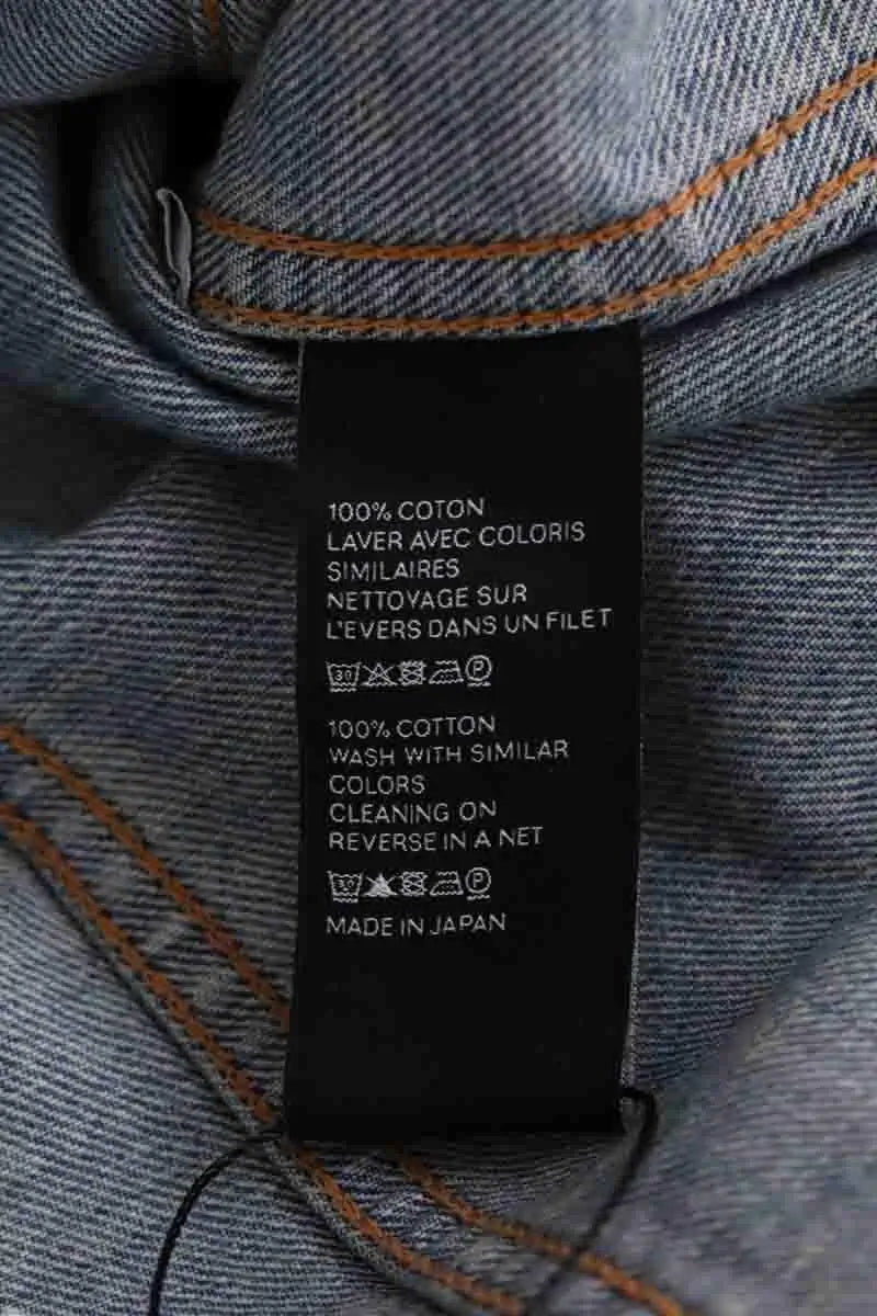 Veste Celine Bleu en Coton