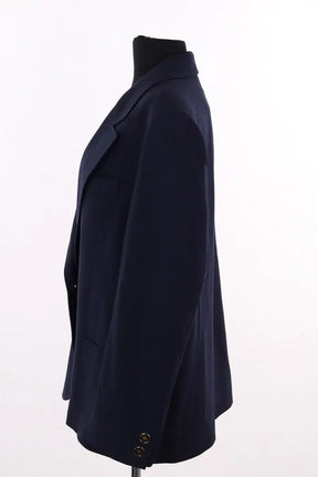 Veste Celine Bleu en Laine
