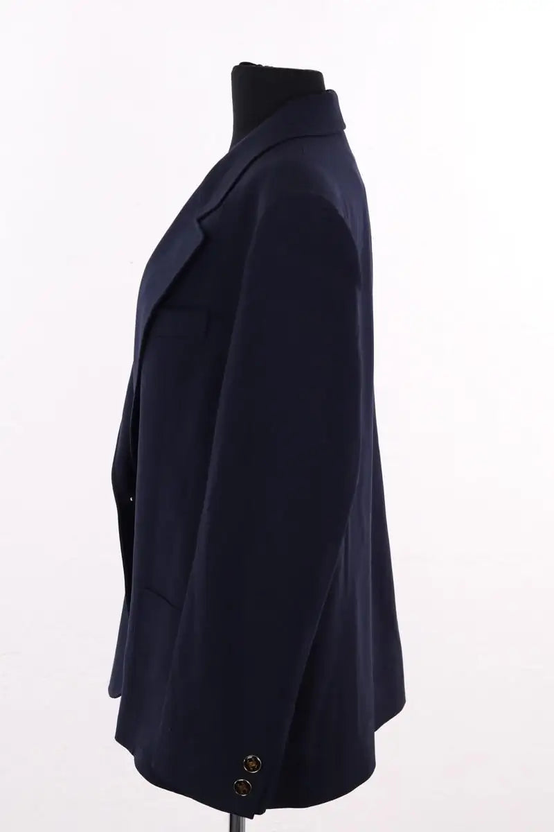 Veste Celine Bleu en Laine