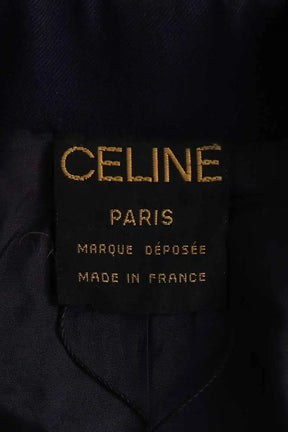 Veste Celine Bleu en Laine
