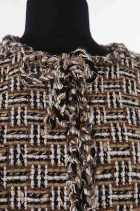 Veste Chanel Beige en Tweed