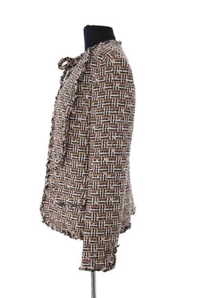 Veste Chanel Beige en Tweed