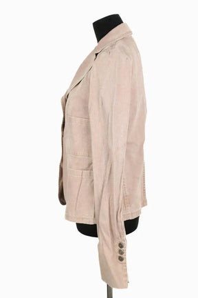 Veste Chanel Rose en Coton