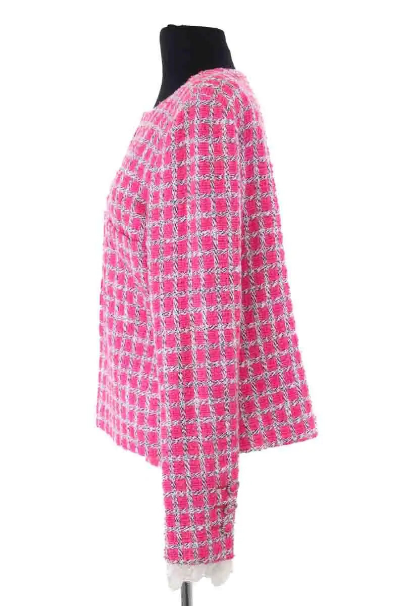 Veste Chanel Rose en Coton
