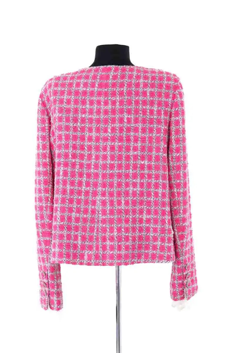 Veste Chanel Rose en Coton
