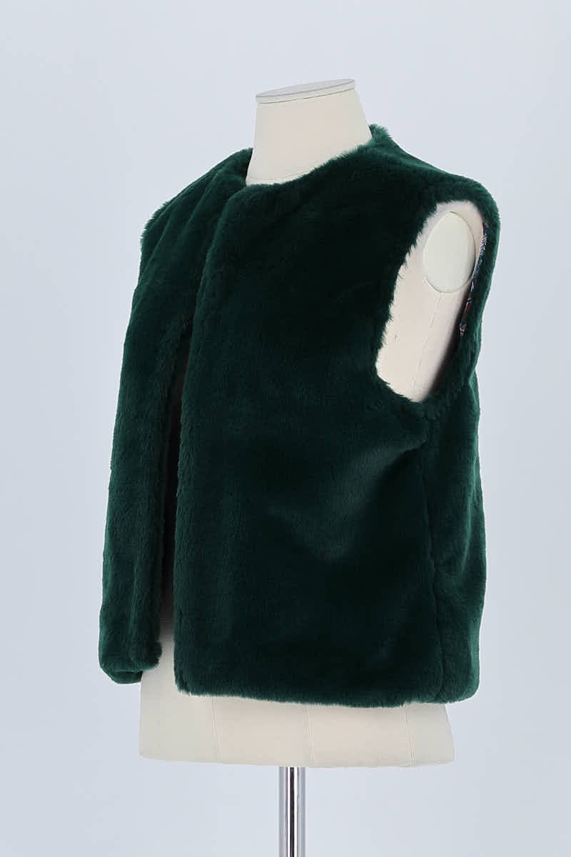 Veste Charlie Joe Vert en Polyester
