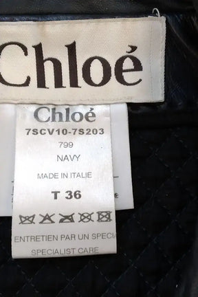 Veste Chloé Noir en Cuir
