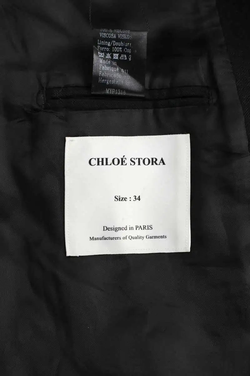 Veste Chloé Stora Venus Noir en Laine