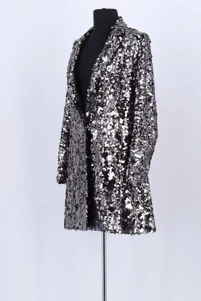 Veste Claudie Pierlot Argent en Synthétique