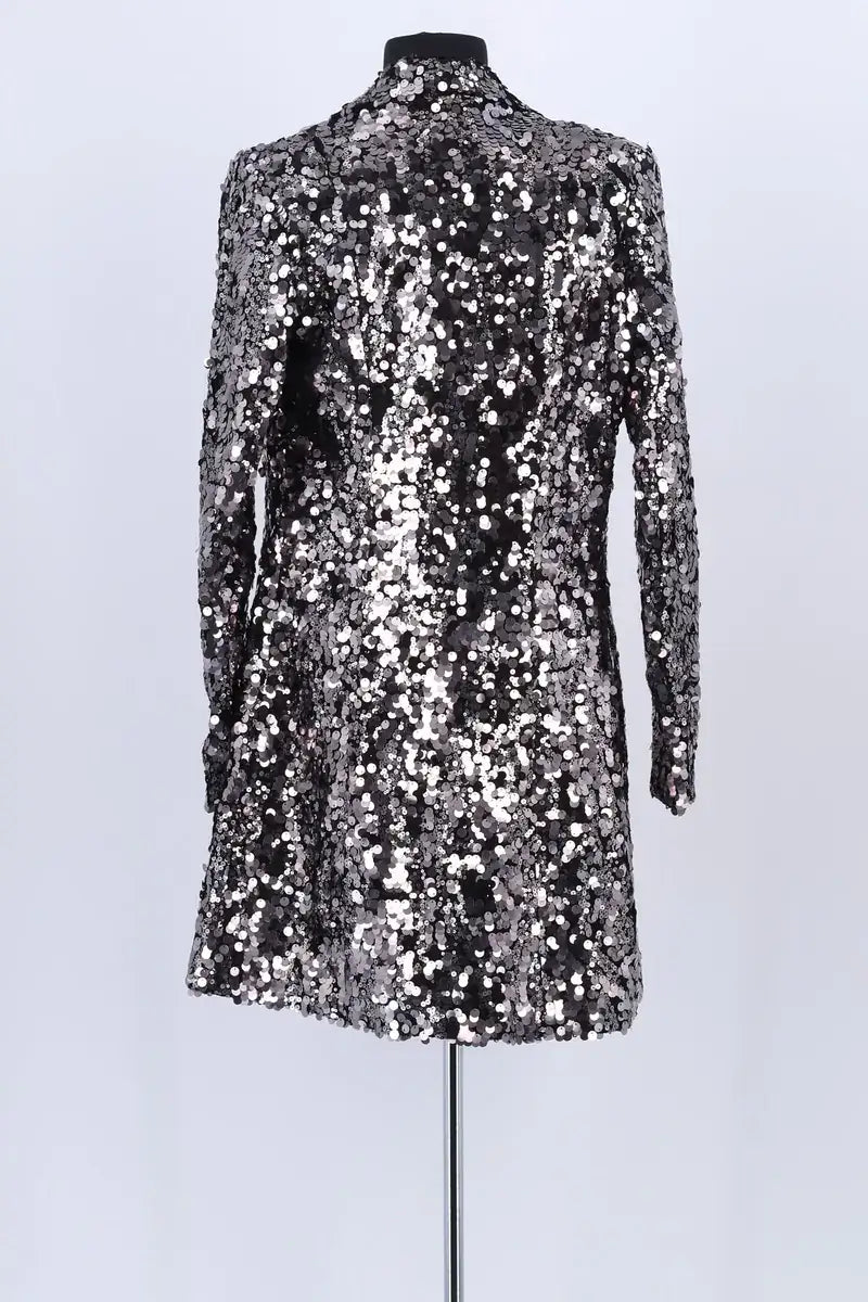 Veste Claudie Pierlot Argent en Synthétique