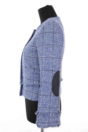 Veste Claudie Pierlot Bleu en Coton