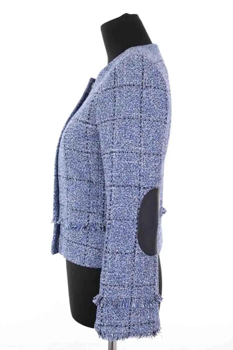 Veste Claudie Pierlot Bleu en Coton