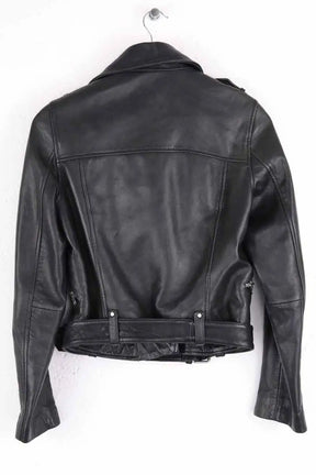 Veste Claudie Pierlot Noir en Cuir