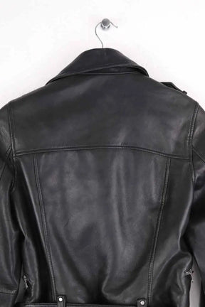 Veste Claudie Pierlot Noir en Cuir