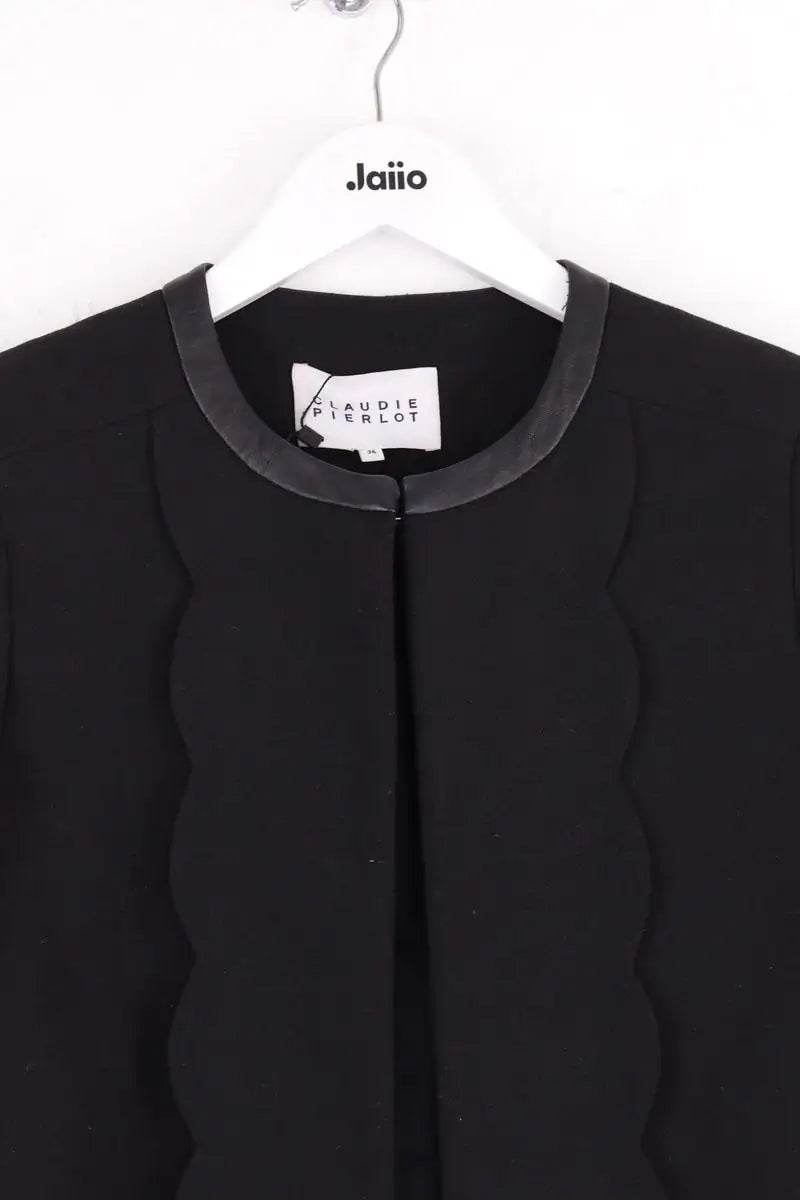 Veste Claudie Pierlot Noir en Synthétique