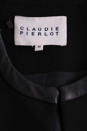 Veste Claudie Pierlot Noir en Synthétique