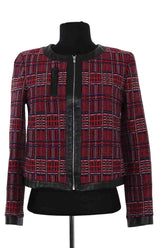 Veste Claudie Pierlot Rouge en Coton, taille S - Seconde Main
