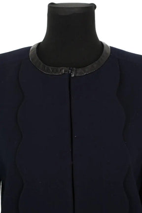 Veste Claudie Pierlot Vanille Bleu en Polyester