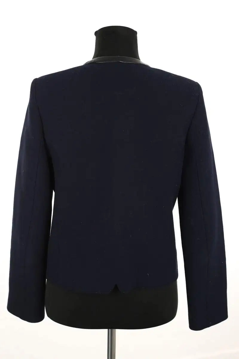 Veste Claudie Pierlot Vanille Bleu en Polyester