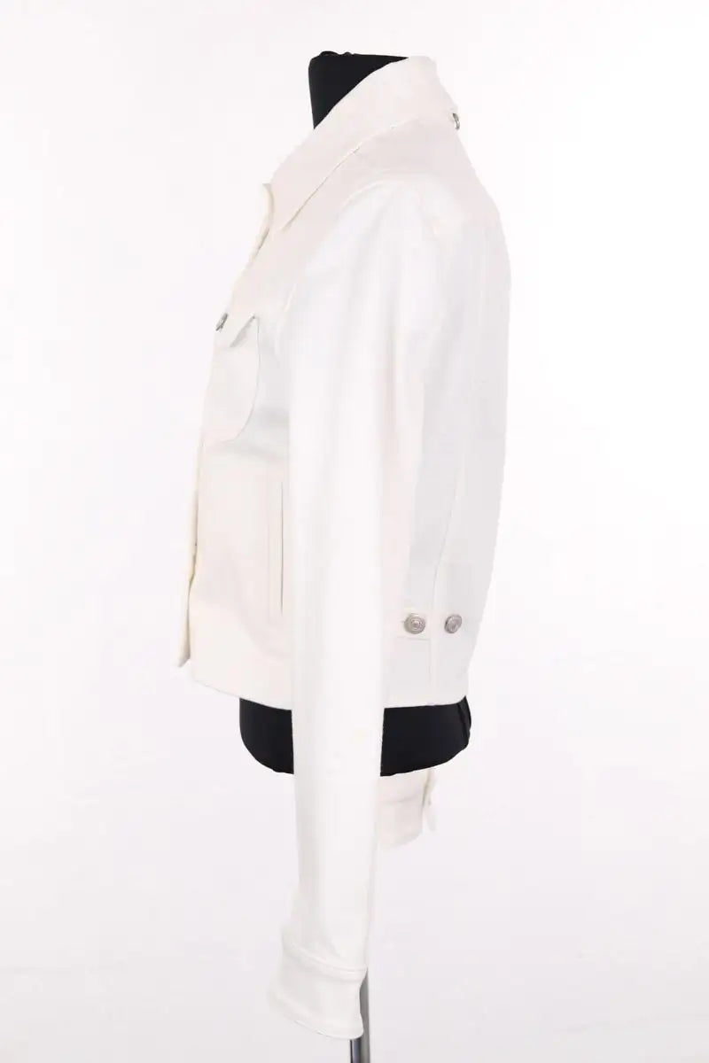 Veste Courrèges Blanc en Coton