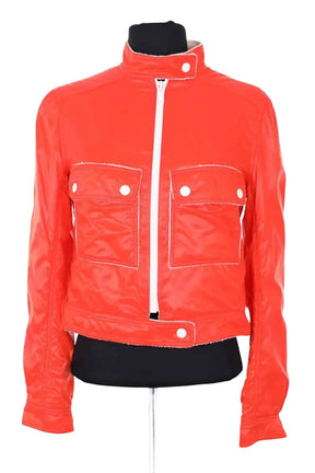 Veste Courrèges Orange en Synthétique, taille M - Seconde Main