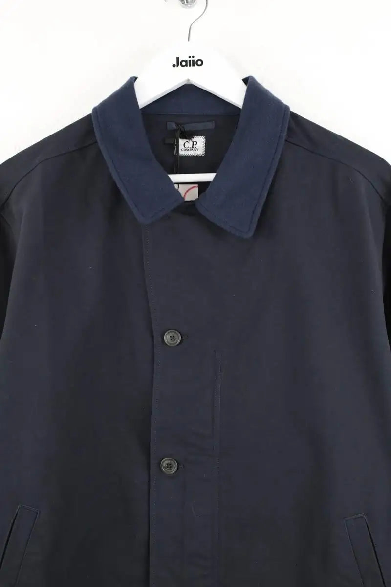 Veste C.P. Company Overshirt double satin Bleu en Coton