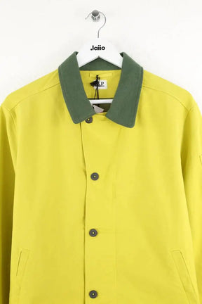 Veste C.P. Company Overshirt double satin Jaune en Laine