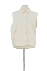 Veste Des Petits Hauts Beige en Coton, taille S - Seconde Main