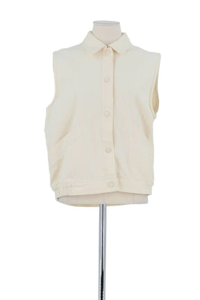 Veste Des Petits Hauts Beige en Coton, taille S - Seconde Main