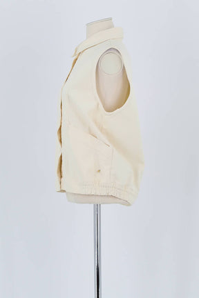 Veste Des Petits Hauts Beige en Coton