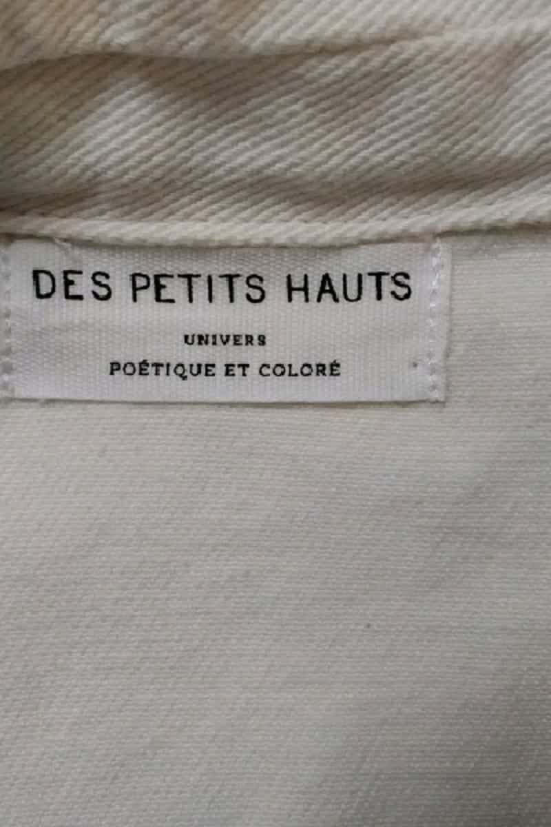 Veste Des Petits Hauts Beige en Coton