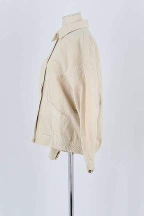 Veste Des Petits Hauts Beige en Coton