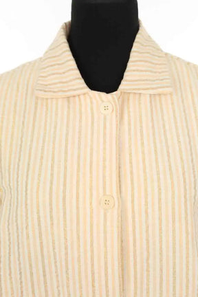 Veste Des Petits Hauts Jaune en Coton