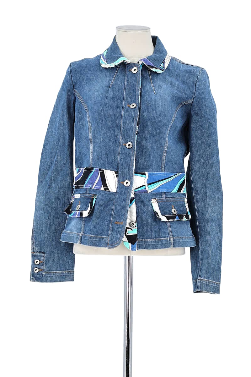 Veste D&G Bleu en Coton, taille M - Seconde Main