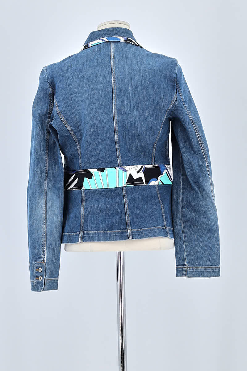 Veste D&G Bleu en Coton