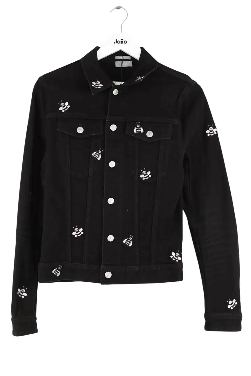 Veste Dior Noir en Coton, taille S - Seconde Main