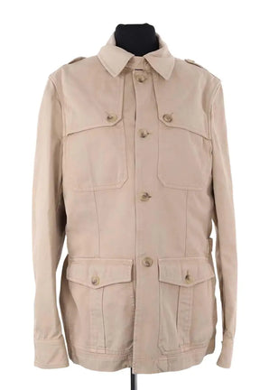 Veste Dolce & Gabbana Beige en Coton, taille XL - Seconde Main