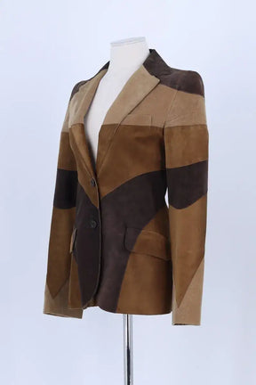 Veste Dolce & Gabbana Beige en Daim