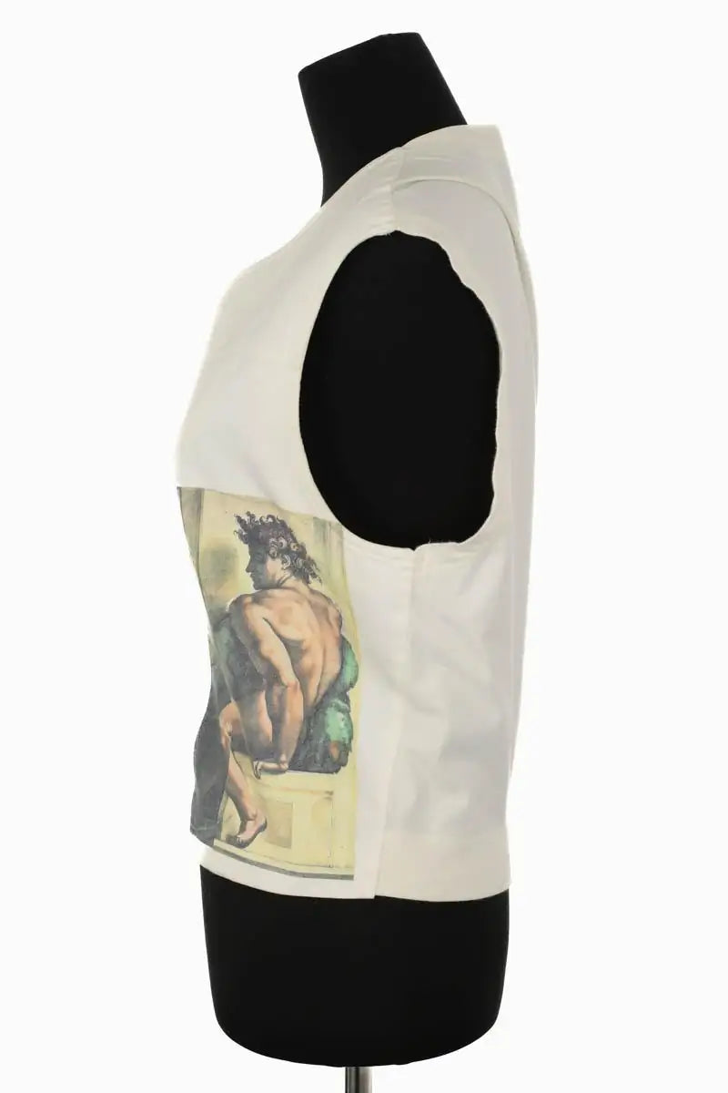Veste Dolce & Gabbana Blanc en Coton