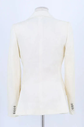 Veste Dolce & Gabbana Ecru en Lin