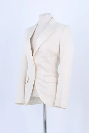 Veste Dolce & Gabbana Ecru en Soie