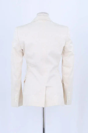 Veste Dolce & Gabbana Ecru en Soie