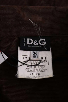 Veste Dolce & Gabbana Marron en Coton