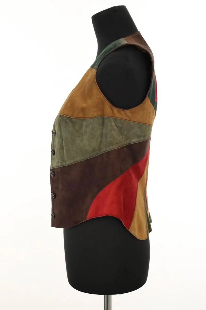 Veste Dolce & Gabbana Multicolore en Daim